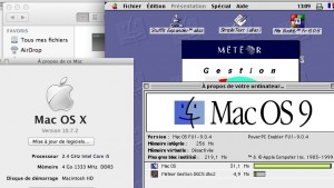 Mac0S9 sur LION - Cliquez pour agrandir MacOS9 fonctionnant sous LION